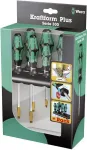 Wera Workshopi kruvikeerajate komplekt 6-osaline 334/355 SK/6 Pilu, Phillips Pozidriv (05007681001)