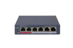 Juhitav kommutaator Hikvision DS-3E1106P-EI 4 pordiga Fast Ethernet PoE