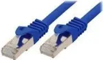 V&otilde;rgukaabel ShiverPeaks BASIC-S Cat7 S/FTP (S-STP) sinine, 1 m, RJ-45, kullatud kontaktidega