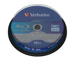 Verbatim 43746 t&uuml;hi Blu-Ray ketas BD-R 50 GB 10 tk