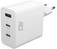 ACT USB-C/USB-A laadija 65W 3-pordiline Power Delivery PPS QuickCharge GanFast