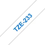 Brother TZE-233 sildilint sinine valgel