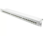 Patch Panel Alcasa GC-N0146 0.5U 10 Gigabit Ethernet RJ-45 Cat6a