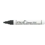 Pica Classic Industrial Paint Marker, 2-4mm Bullet Tip, Black