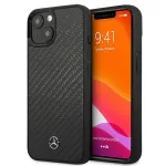 MERCEDES-BENZ MEHCP13SRCABK Dynamic Line k&otilde;va &uuml;mbris Apple iPhone 13 Mini 5,4 inch jaoks - Must Carbon