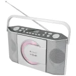 Soundmaster RCD1755SI Kaasaskantav CD-raadio FM-tuuneriga, h&otilde;bedane