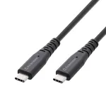 Kindermann USB 4.0 kaabel 2m USB-C &ndash; USB-C &ndash; andme-/video-/laadimiskaabel &ndash; must