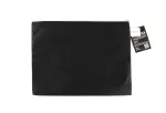 FolderSys A4 t&otilde;mblukuga kott must l&auml;bipaistmatu mittekootud PP 270 x 350 mm