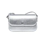 Michael Kors Jet Set Travel Small Crossbody Bag Signature Coated Canvas 21x12x5 cm Silver-Tone Hardware