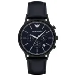 ARMANI Meeste AR2481 Kronograafkell 43mm Roostevaba Teras Sinine Siht