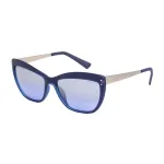 POLICE Women's Sunglasses S1971M56899X Havana Brown Acetate Full Rim Oversized Square 56/17/140 mm UV400