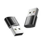 Joyroom USB 3.2 Gen 1 adapter, USB-A isane USB-C emane, 2-pakk, must (S-H152-BLK)