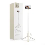 Tech-Protect L09S Selfie Stick Tripod Beige