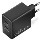 Mobiilseadme laadija Lenovo G0A6065BEU &mdash; Universaalne sise-vahelduvvoolulaadija, 2&times; USB-C, 100&ndash;240 V, 1,5 m kaabel, must