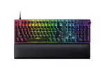 Juhtmega m&auml;nguriklaviatuur Razer Huntsman V2 &mdash; klikkiv lilla optiline l&uuml;liti, RGB LED