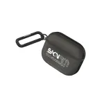 SKINARMA Kinzoku &uuml;mbris karabiiniga Apple AirPods Pro 3 jaoks, suitsuhall (SK-APP3KIN-SMOKE)