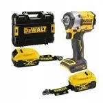DEWALT DCF921P2LRT-XJ 18V XR Harjadeta 1/2 inch P&ouml;&ouml;rdemomendi mutrikeeraja 406Nm 2x5.0Ah TSTAK Komplekt (Laadijata)