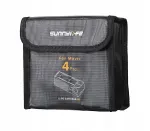 SUNNYLIFE Tulekindel Aku Hoiukott 3x DJI Mavic 4 Pro Aku jaoks - Must