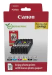 Canon PGI-530/CLI-531 PVP tindikassett 6 tk Originaal Must, Ts&uuml;aan, Hall, magenta, Fotomust, Kollane