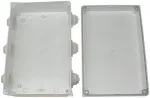 Delta PK-10/D IP55 pinnale paigaldatav harukarp, 8 kaablisisendit, hall
