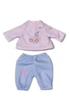 BABY born Jogging Suit Rose 36cm nukuriiete komplekt