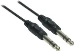 Good Connections 6,3 mm Jack - 6,3 mm Jack helikaabel, 1,5 m, nikeldatud, must 1963-015
