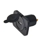 IWH USB s&uuml;vispaigaldusega laadimispesa 12/24V, 2,1A, 1x USB-A, paneelipaigaldus 019004