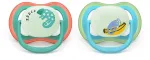 Philips Avent Ultra Air Night lutt 6&ndash;18 kuud, 2-pakk, poiss, pimedas helenduv