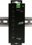 EXSYS EX-1147HMVS USB-C jaotur, USB 3.2 Gen 1, must