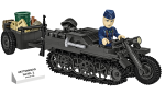 COBI 2681 Kettenkrad ehituskomplekt haagisega, 239 osa, 1:28