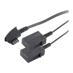S-Impuls telefonipikenduskaabel - TAE-F (S) - TAE-F (R) - 20 cm