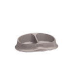 Stefanplast toidukauss kahekordne Chic 0,25+0,25 l 27x17,5x7,2 cm helehall