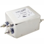 Akyga EN2030-20-S &uuml;hefaasiline EMI-filter 20 A, 120&ndash;250 V AC, 50/60 Hz, M4 kruviliitmikud