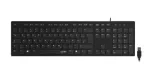 Speedlink NIALA SL-640008-BK klaviatuur, must, saksa paigutus