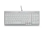 Bakker Elkhuizen UltraBoard 960 Compact Standard klaviatuur BNEU960SCCH, juhtmega, &Scaron;veitsi paigutus QWERTZ
