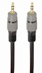 Helikaabel Gembird 3,5 mm isane&ndash;isane, 1,5 m, kullatud kontaktidega, must