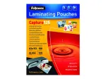 Fellowes Capture 125 mikroni l&auml;ikivad lamineerimistaskud, 83 x 113 mm, 100 tk