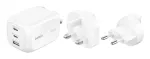 Seinalaadija Belkin BOOSTCHARGE 100W 2C1A WCH016HQWH vahetatava pistikuga