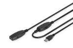 Aktiivne USB 3.0 pikenduskaabel Digitus DA-73107 20 m