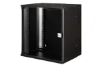 DIGITUS 19IN 12U seinale paigaldatav kapp - SOHO PRO 595 x 540 x 400mm must