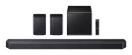 Soundbar Samsung HW-Q930F 9.1.4 kanalit 580 W must, juhtmeta bassik&otilde;lar, 17 k&otilde;larit