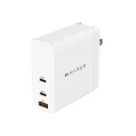 HYPER HJG140WW universaalne laadija mobiilseadmetele, valge, vahelduvvoolu kiirlaadimine, siseruumides