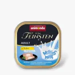 Animonda Vom Feinsten Adult Milkies m&auml;rgtoit kassidele, kana piimase t&auml;idisega, 100 g
