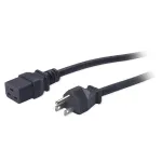 Toitekaabel APC AP9875 Must 2,5 m C19 pistikupesa CEE7/7