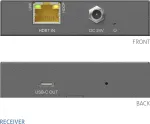AV-vastuv&otilde;tja PureLink PT-HDBT-1020C-RX 4K-toega ja HDBaseT-sisendiga