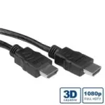 HDMI High Speed kaabel + Ethernet VALUE 1 m