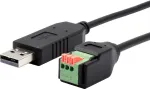 USB-RS-485 jadakaabel Exsys EX-13009 1,0 m, FTDI kiibistik