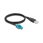 HSD Z kaabel emane USB 2.0 t&uuml;&uuml;p-A isasele 1m DeLOCK