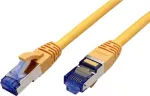 Value 21.99.1934 RJ45 v&otilde;rgukaabel, patch-kaabel CAT 6a S/FTP 0.30 m kollane 1 tk.
