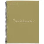 MIQUELRIUS College Notebook Eco Emotions 1 ruled DIN A4 inner margin (A609555)